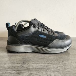 KEEN Utility Sparta 2 Safety Toe Work Shoes Blue/Black Size 9.5 EE Wide